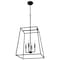 Quoizel Prescott Pendant 4 Lights Matte Black PRC2818MBK - alternate 2